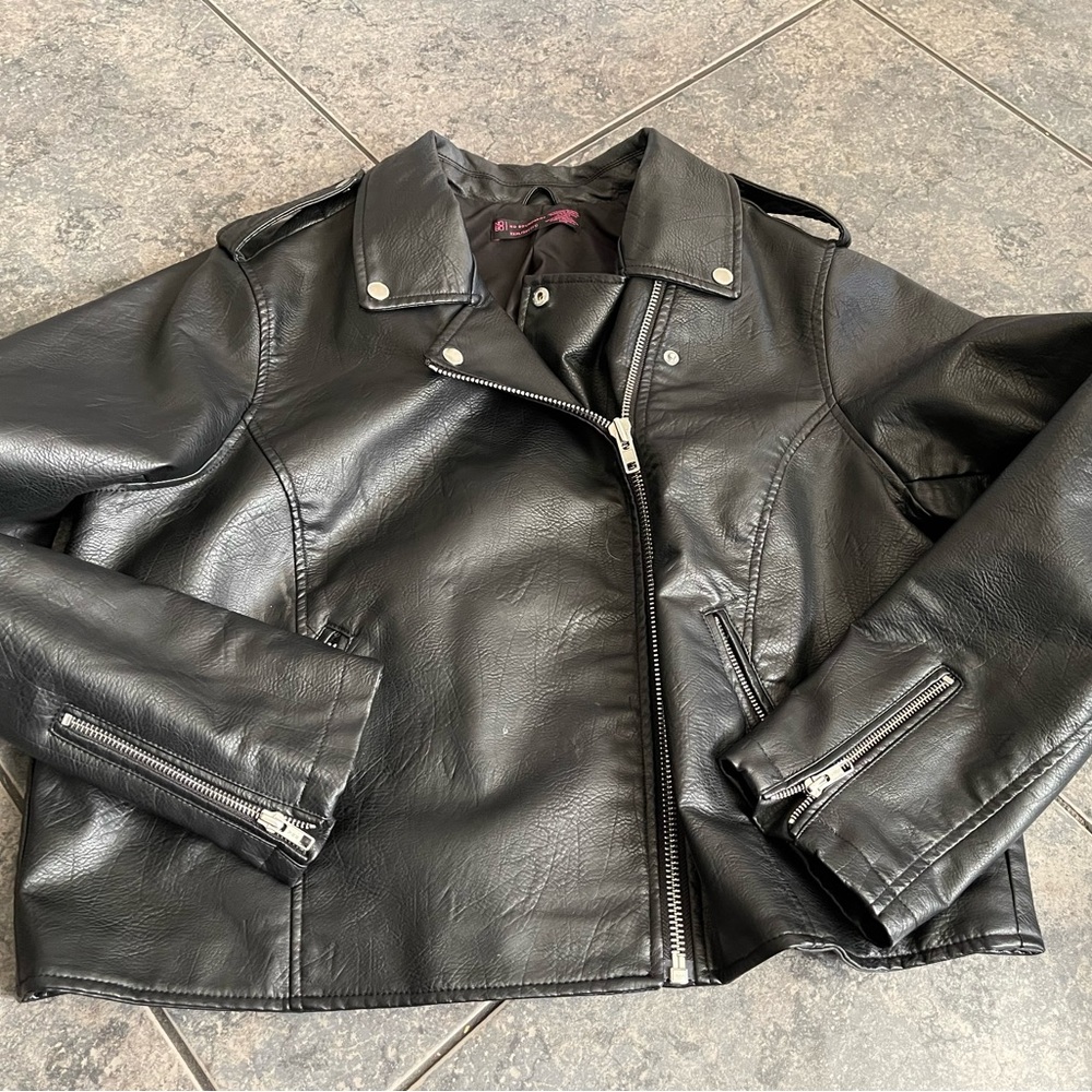 NEW Plus Size Biker Jacket 16/18